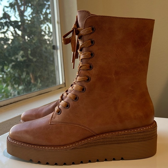 SILENT D x ANTHROPOLOGIE Udana Combat Military Boot NWOT - size 6.5/7 - Picture 5 of 9